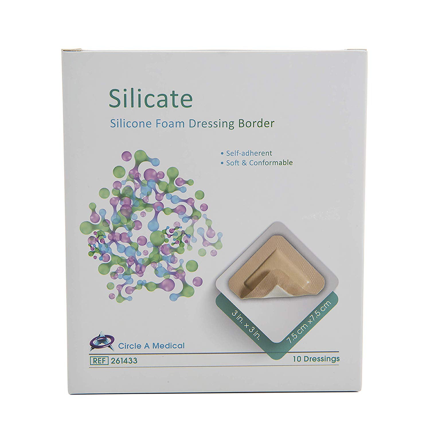 SI-AID Silicone-Faced Dressing (10cm x 10cm) (5/10/15 pieces) – SM Health  Care