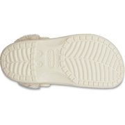 Crocs Adult Baya Lined Fuzz Strap Clog Slippers