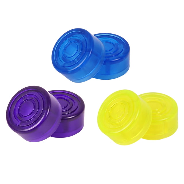 OULII 12Pcs Guitar Footswitch Topper Multi Color Pedal Cap with Anti Slip Surface for Effects Pedal