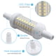 thumbnail image 3 of Bombilla Led 10W R7S Lámpara Led Regulable 450 Lúmenes 1000 Lúmenes 360 Grados Ca 230V Bombilla Halógena Equivalente Para Proyector seitruly HA024525-03, 3 of 6