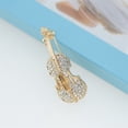 thumbnail image 3 of An elegant violin brooch, 3 of 8