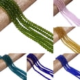 thumbnail image 5 of rygai DIY Jewelry Gift Artificial Crystal Flat Loose Beads String Home Decor,Yellow, 5 of 8