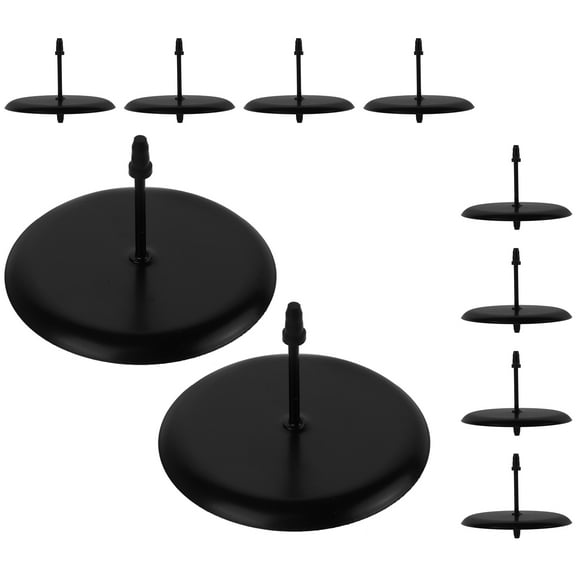 Raindrops 10pcs Wreath Candle Fixing Clips Tealight Stand Metal Candle Fixator Candle Holder