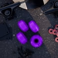 thumbnail image 3 of Cal 7 Skateboard Combo, 5" Black Trucks, 52mm 99A Wheels, Bearings/Hardware Set (Purple Wheels), 3 of 3