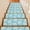 Blue, variant on Beige Coral Stair Treads Non Slip for Steps Coastal Ocean Beach Summer Nautical Modern 4 Pcs Reusable Adhesive Stair Runner Mats for Dogs Elders Carpet Treads Rugs for Staircase 8x30 In