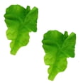 thumbnail image 4 of 2Pcs Simulation Green Lettuce Leaves PVC Food Decoration Fake Vegetable Models, 4 of 8