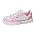 thumbnail image 3 of Women's Lace Mesh Sneakers Breathable White Floral Pattern Casual Walking Shoes Lightweight Fashion Tennis Shoes for Summer, 3 of 9