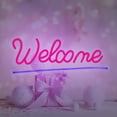 thumbnail image 2 of lionlar LED Letter Light Sign Room Light Decor Dimmable for Party Holiday Welcome Red, 2 of 4