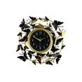 thumbnail image 5 of 22" Round Gold and Silver Butterfly Wall Clock, 5 of 5