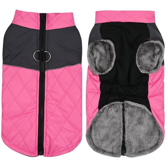 SIfdSeng Dog Shirts for Women Black Lab Reflective Waterproof Pet Coat Winter Warm Dog Coat for Small Medium Large Dog Dog Shirts for Small Dogs Dog Shirt for Large Dogs Boy