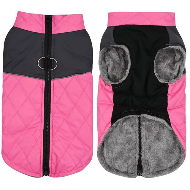 Kcodviy Reflective Waterproof Pet Coat Pet Clothes for Cats for A Winter Warm Dog Coat Pet Clothes Hangers Small for Small Medium Large Pet Clothes for Small Dogs Dog