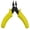 Yellow, variant on Agiufgs Mini Wire Snips High, Precision Cutting with Spring-Loaded Action, for Trimming Electronic Component Leads, Yellow