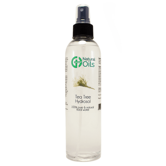Tea Tree Hydrosol - 8 fl oz - Clear Plastic Bottle w/ Black Spray Cap