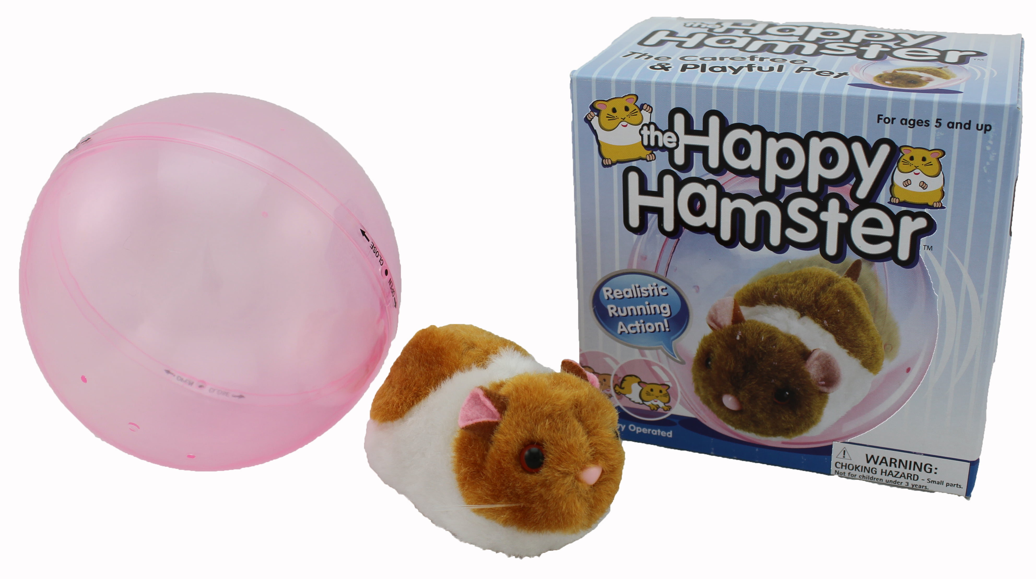 happy hamster rolling ball toy