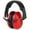 Red, variant on Hearing Protection and Noise Reduction Earmuffs - Lightweight, Adjustable