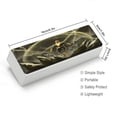 thumbnail image 2 of Black Adam Estuche Rígido para Gafas de Cuero PU Protector con Forro de Felpa Premium Suave para Hombres y Mujeres, 2 of 6