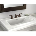 thumbnail image 2 of Moen Boardwalk Mediterranean Bronze Two-Handle Bathroom Faucet, 2 of 4
