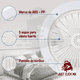 thumbnail image 5 of Ventilador De Techo Con Luz LED Control Remoto, 5 of 7