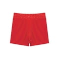 thumbnail image 3 of Oyolan Shorts de Yoga et de Danse Athlétiques pour Filles avec Strass, Shorts de Vélo de Gymnastique, Bas d'Entraînement de Tumbling, Shorty, Hot Pants Rouges 14, 3 of 6