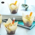 thumbnail image 3 of 50 pipetas de transferencia de licor de 4 ml para mini pasteles de helado de fresas de chocolate 4 ml, 3 of 10
