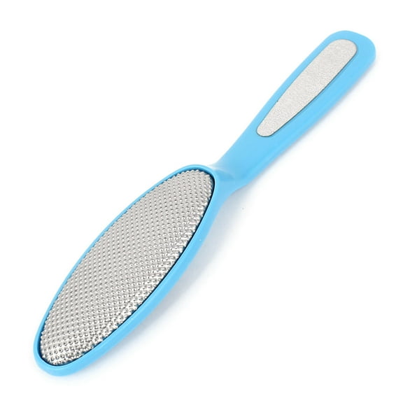 Unique Bargains Metal Foot File Rasp Nail Brushes Repair Tire Tool Silver Tone Blue