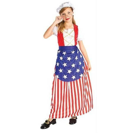 Costumes for all Occasions FM58270MD Betsy Ross Child Md 8-10