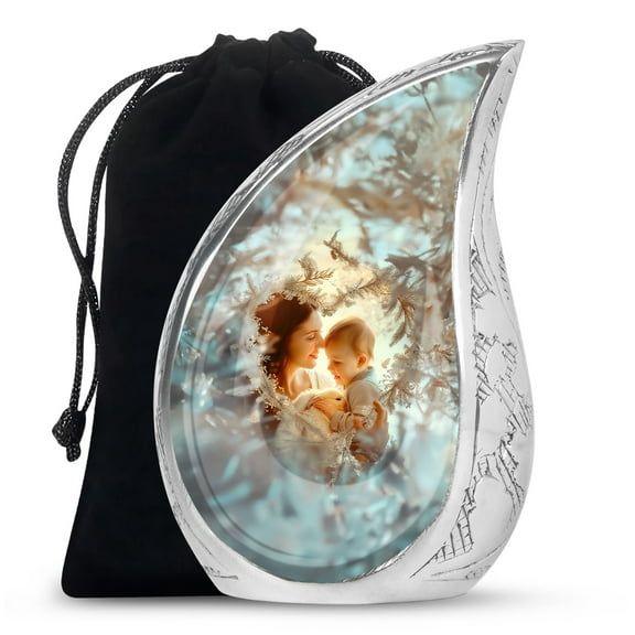 SUBSH Burial Urns - Large Urn For Ashes - Cremation Urn Human - Urn For Human Ashes - Urn For Adult Female Ashes - Cremation Urns For Burial