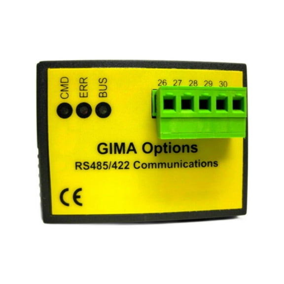 RS485/RS422 Option Module RS485/422 Communications, Supply: 230/110 Vac ±15% 45-65Hz