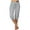 Gray, variant on Aboser Joggers Capris for Women with Pockets Stretch Casual Cropped Sweatpants Elastic Waist Drawstring Capri Pants Workout Running Sweat Pants