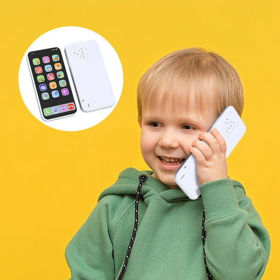 Staron under $5 Smart Cellphone Toy for Kids, Learning Phone with Music Sounds, Educational Toy for Early Childhood Birthday Gifts