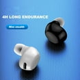 thumbnail image 3 of Fnochy X6 Bluetooth Earbud 4 Hrs Playtime, Single Wireless Earphone, Mini Bluetooth Headset Hands-Free Car Headphone, Cell Phone Bluetooth Earpiece for Smart Phones PC TV Audiobook, 3 of 5