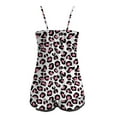 thumbnail image 5 of Xmyrz Lounge Sets For Women Pajama Set Recreation Spaghetti Strap Baggy Thin Sleeveless Loungewear Leopard Print Pj'S Sleepwear Outfit, 5 of 5