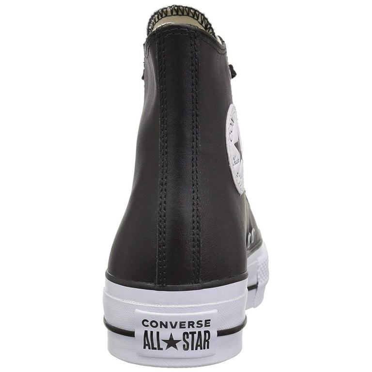 Chuck taylor all star platform clean leather high top sale