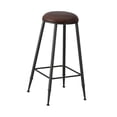 thumbnail image 1 of Taburete de bar,Taburete de bar con respaldo de isla de cocina,Taburete de bar de altura de mostrador antideslizante,Silla de bar con estructura de metal Taburete de bar sin 75 centímetros, 1 of 9