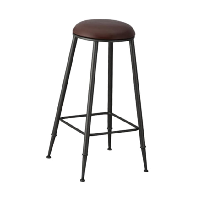Taburete de bar,Taburete de bar con respaldo de isla de cocina,Taburete de bar de altura de mostrador antideslizante,Silla de bar con estructura de metal Taburete de bar sin 75 centímetros