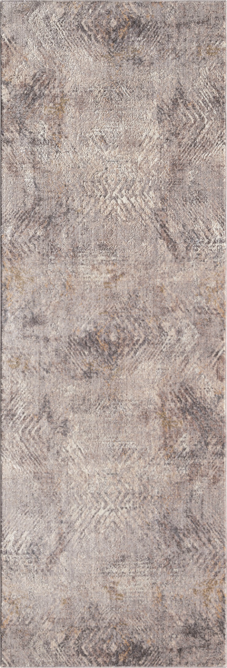 United Weavers Utopia Skye Contemporary Abstract Runner Rug, Grey, 2'7" x 7'2"