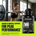 thumbnail image 4 of NutraBio ZMA Supplements for Men & Women- Zinc Magnesium Supplements to Support Hormone Levels -Sleep- Muscle Recovery-Immune Health 90 Count, 4 of 9