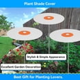 thumbnail image 4 of Sombra de Sombra de Plantas, Planta Portátil Sun Shade Umbrella de Plásstico Prueba de Lluvia para Jardín, 4 of 7