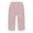 A2 Pink, variant on SAHFX Shorts for Women Wide Leg Shorts High Waisted Linen Shorts Women Bermuda Knee Length Shorts Elastic Waist Shorts Women Lounge Shorts Straight Leg Pants with Pockets Modest Shorts for Women