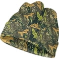 thumbnail image 1 of Tuque de Chasse Camouflage à Revers pour Hommes, Légère, Extérieure, Exercice, Décontractée, Douce, Chaude, Hiver, Bonnet, 1 of 5