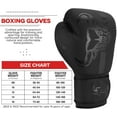 thumbnail image 3 of BEAST RAGE Boxing Gloves Training Sparring Pro Impact Muay Thai MMA Kickboxing Men Women Adult Heavy Punching Bag Focus Pads Mitts Speed Workout Ventilated Palm 8 10 12 14 16 Oz (Black, 12 oz), 3 of 9