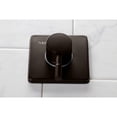 thumbnail image 4 of Kingston Brass KS3045DL Concord Single-Handle Three-Way Diverter Valve with Square Trim Kit in Oil Rubbed Bronze, 4 of 9