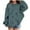 Navy, variant on Oversized Sweatshirt for Girls Size 10/12 Star Print Long Sleeve Hoodies with Pocket Kids Going Out Tops 4-13Y, Light Blue, 4 Years