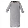 thumbnail image 3 of Touched by Nature Baby Organic Cotton Long-Sleeve Gowns 3pk, Cactus, 0-6 Months, 3 of 4