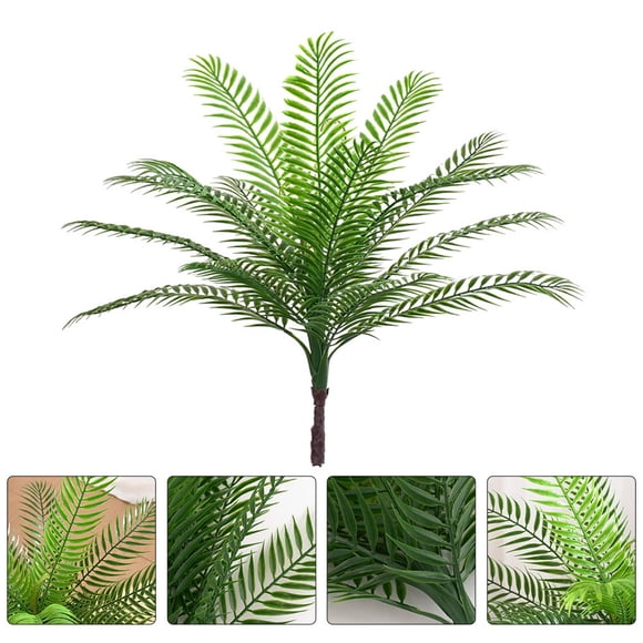 UPOUART 1Ud Con Planta Verde Imitada Para Ambientes Interiores Y Exteriores Y Duradera