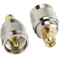 thumbnail image 1 of Male RF Coaxial Adapter Pure, Brass, 2 Pack, 1 of 4