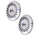 thumbnail image 5 of EeaseMX 2 piezas de acero inoxidable para fregadero de cocina, filtro de desagüe, desagüe de lavabo, accesorios de cocina, 5 of 8