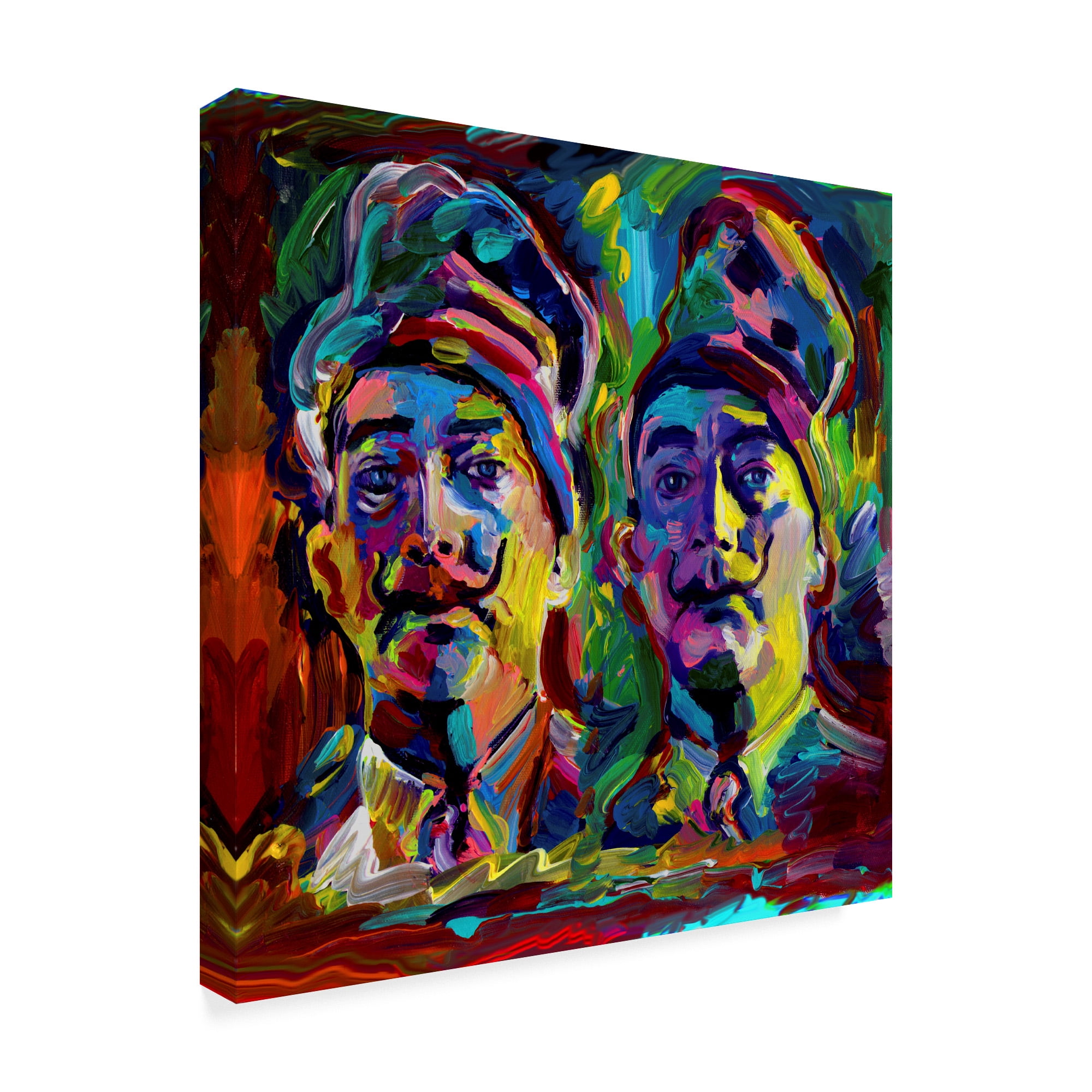 Trademark Fine Art 'Salvador Dali Salvador Dali' Canvas Art by Howie Green