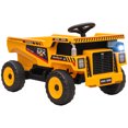 thumbnail image 1 of Qaba Kids Ride On Dump Truck, 12V Ride On Toy with Electric Dump Bed, Yellow, 1 of 10