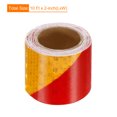 thumbnail image 2 of Uxcell Reflective Tape, 3 Roll 10 ft x 2-inch Adhesive High Visibility Safety Tape Reflector, Yellow Red, 2 of 6
